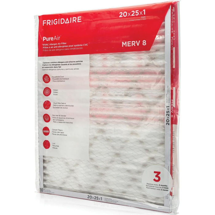 Frigidaire PureAir HVAC 20X25X1 MERV 8-6 PK -  (HVAC202586)