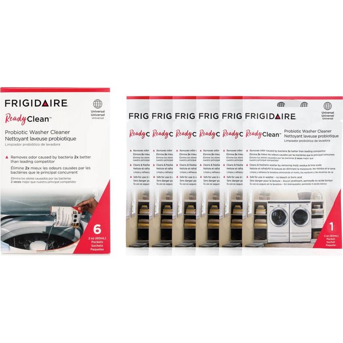 Frigidaire ReadyClean™ Probiotic Washer Cleaner 6 pack -  (10FFPROL02)