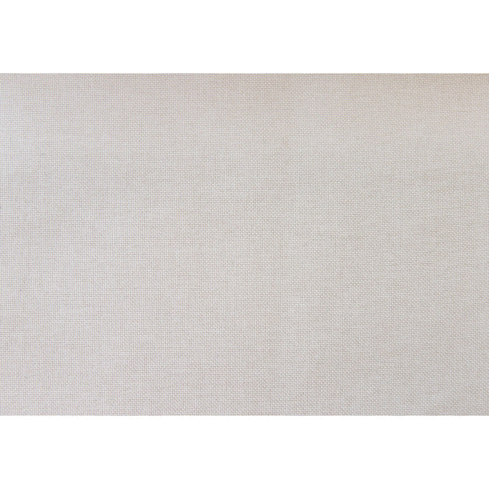 Full Upholstered Bed - Beige/Black