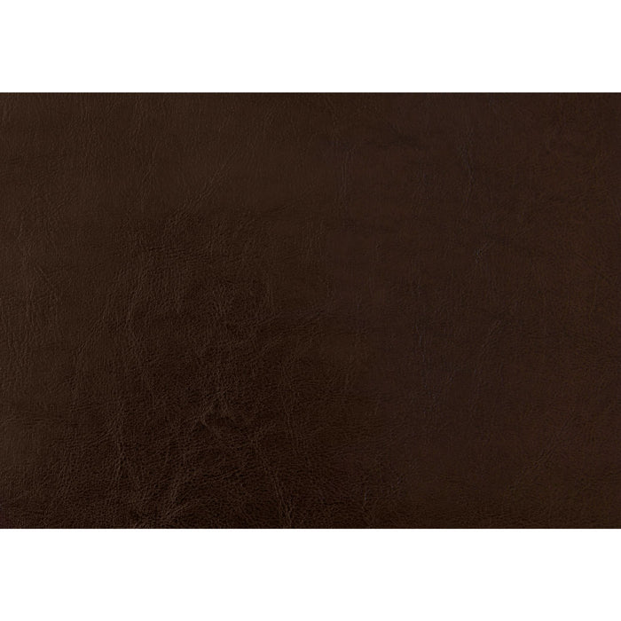 Full Upholstered Bed - Brown/Black