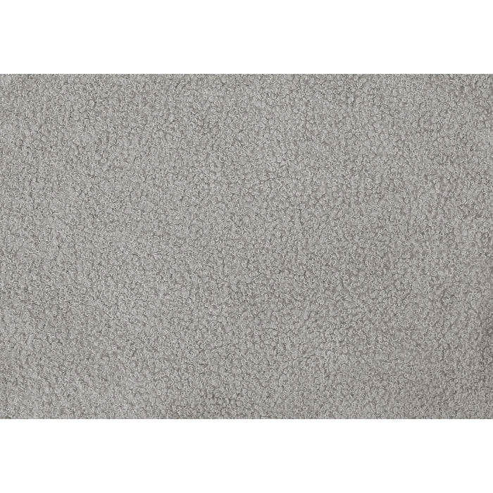 Full Upholstered Bed - Grey/Black