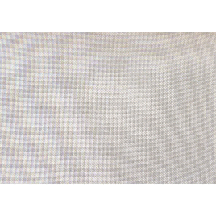 Full Upholstered Headboard - Beige/Black