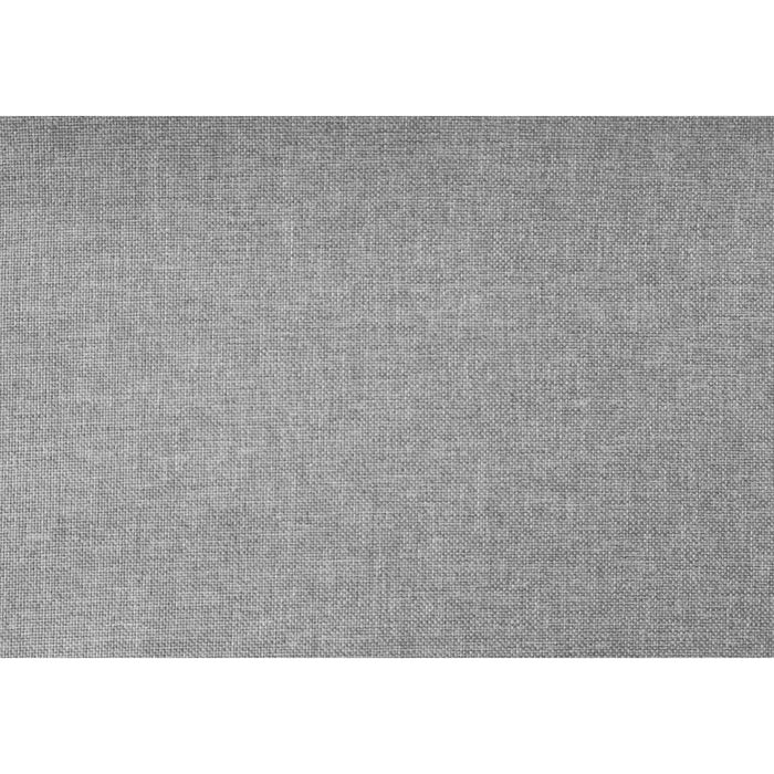 Full Upholstered Headboard - Grey/Black