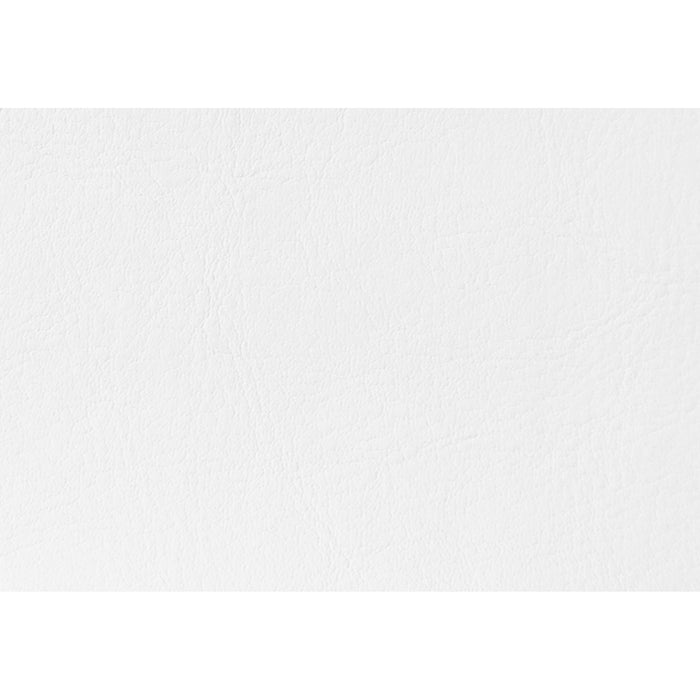 Full Upholstered Headboard - White/Black