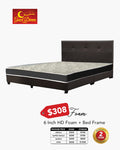 Good Dream Bed with Form Mattress Package