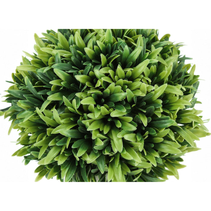 Grass - 5" Artificial Plant (Set of 3) in a 3" Grey Pot