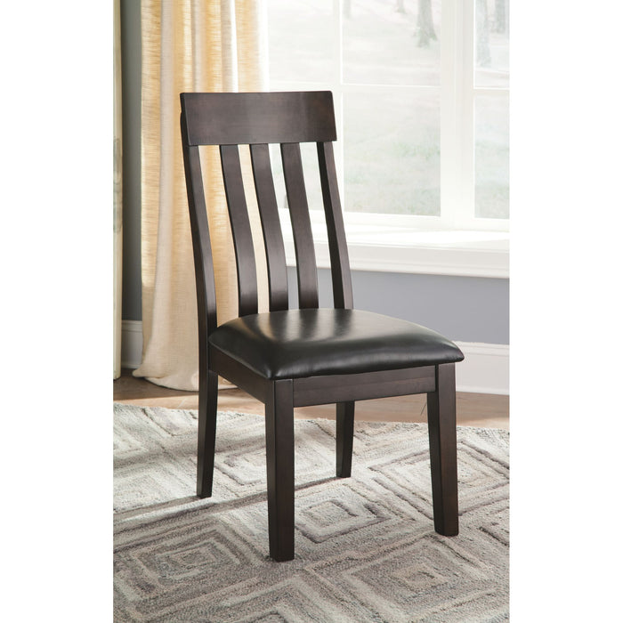 Haddigan Side Chair - Dark Brown - (D596-01)
