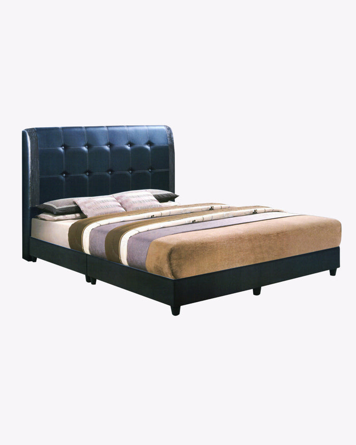 Halborn Faux Leather Bedframe