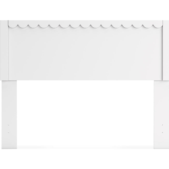 Hallityn Full Panel Headboard - White