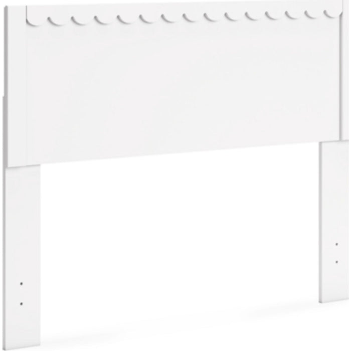 Hallityn Full Panel Headboard - White