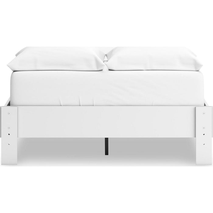 Hallityn Full Platform Bed - White