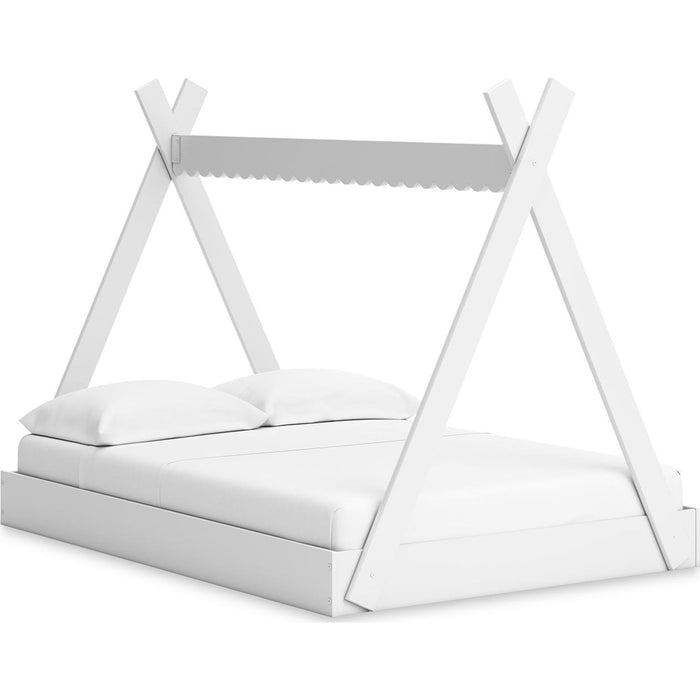 Hallityn Full Tent Bed - White