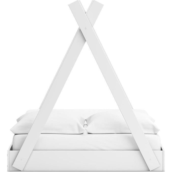 Hallityn Full Tent Bed - White