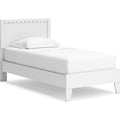 Hallityn Twin Platform Bed - White