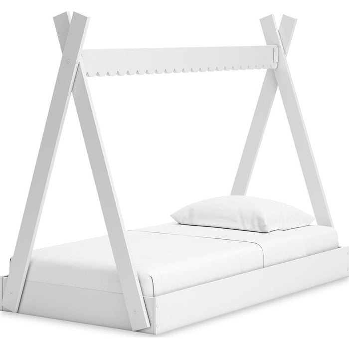 Hallityn Twin Tent Bed - White