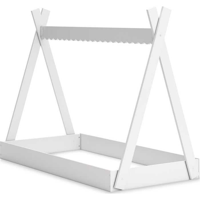 Hallityn Twin Tent Bed - White