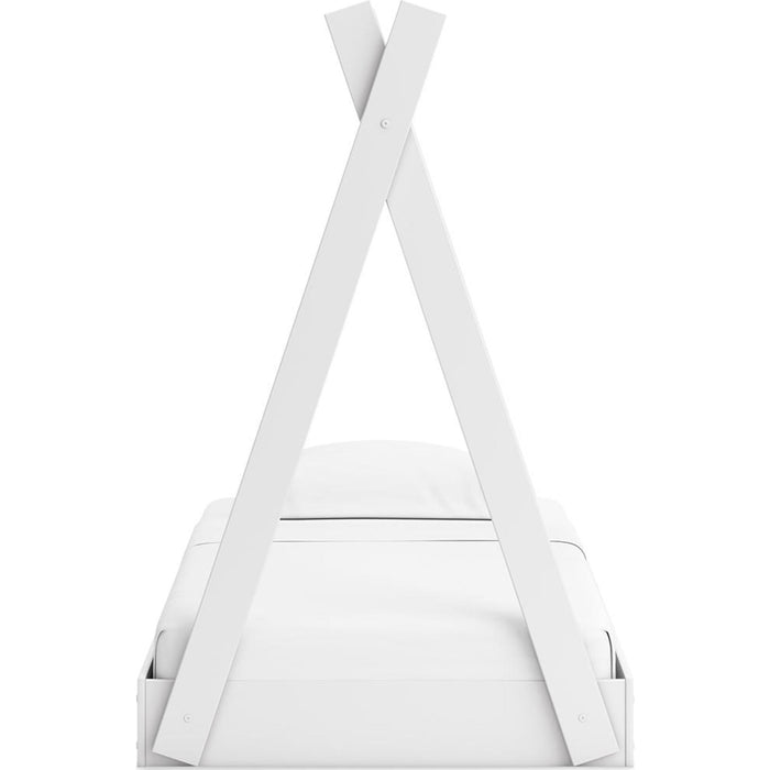 Hallityn Twin Tent Bed - White
