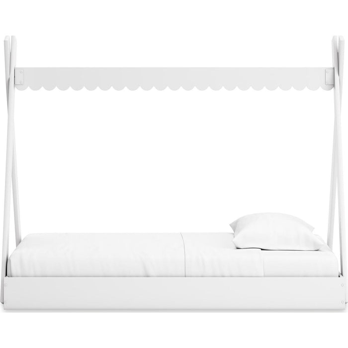 Hallityn Twin Tent Bed - White