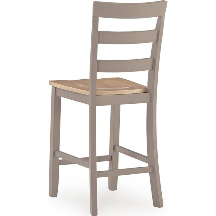 Harperfeld Counter Height Stool - Natural/Gray - (PCD403-124)