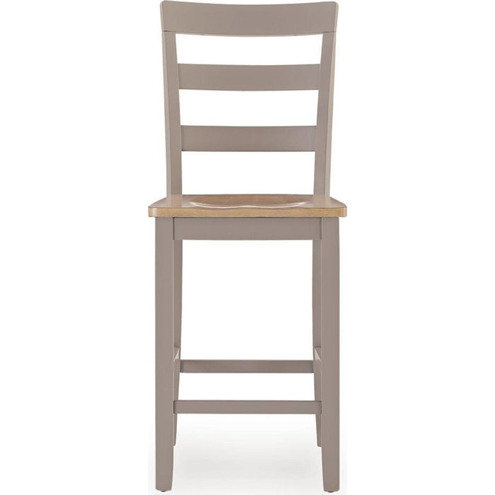 Harperfeld Counter Height Stool - Natural/Gray - (PCD403-124)