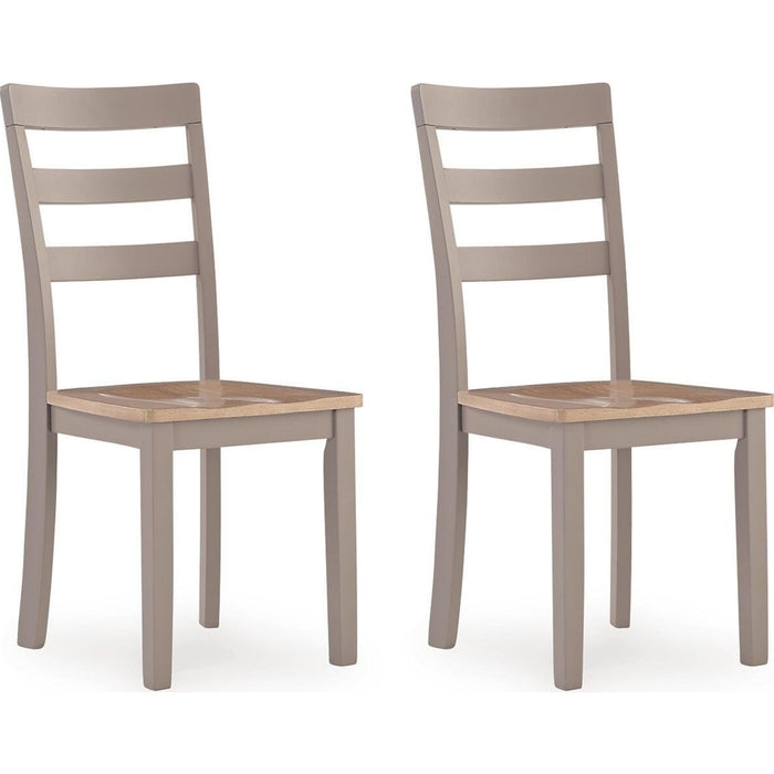 Harperfeld Dining Chair - Natural/Gray - (PCD403-01)