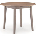 Harperfeld Drop Leaf Table - Natural/Gray - (PCD403-15)