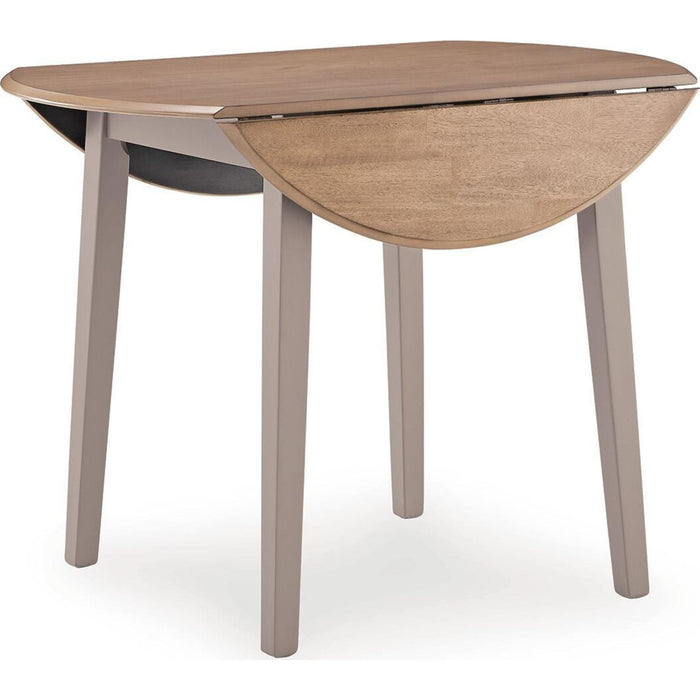 Harperfeld Drop Leaf Table - Natural/Gray - (PCD403-15)