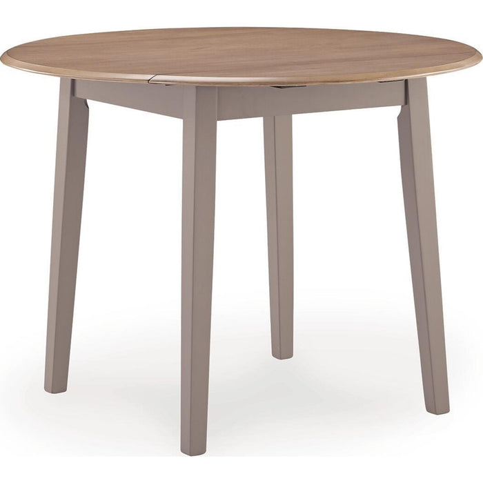 Harperfeld Drop Leaf Table - Natural/Gray - (PCD403-15)