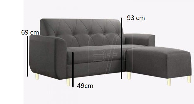 Harry Fabric Sofa