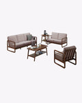 Haruto Wooden Sofa Set