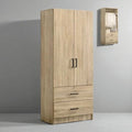 Heyon Open Door Wardrobe - 1