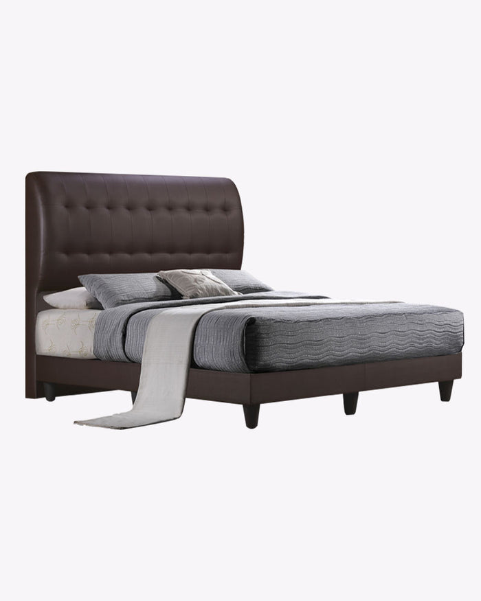 Homer Faux Leather Bedframe