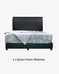 Homer Package Bed + Mattress-Queen