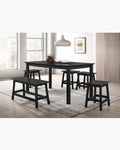 Hove Dining Set (1+4+1)