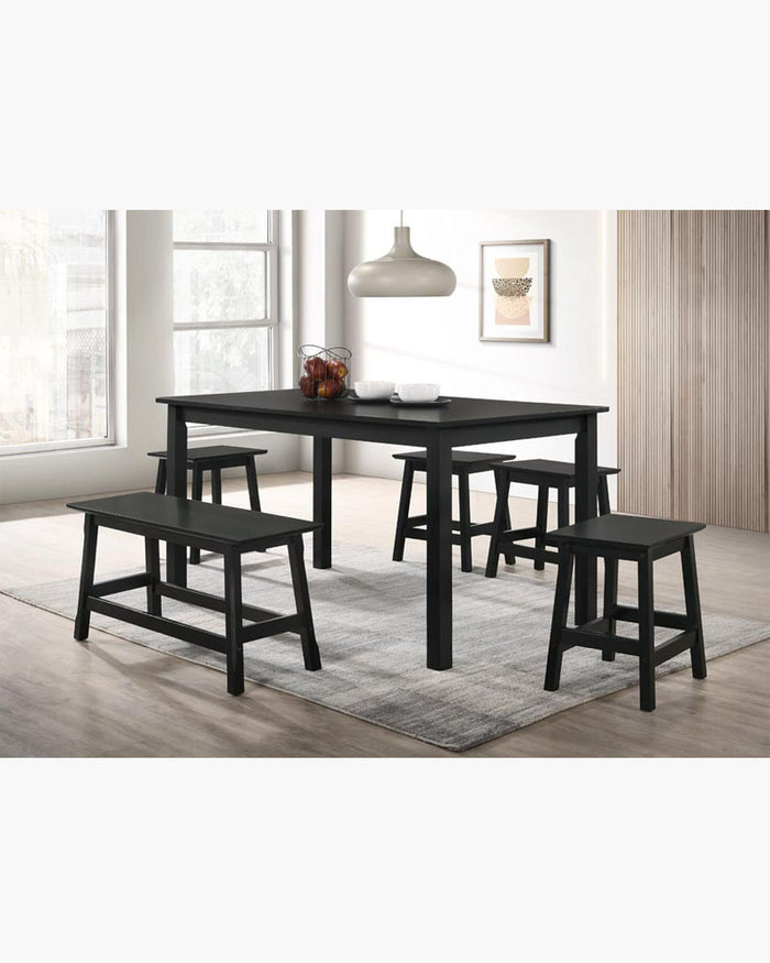 Hove Dining Set (1+4+1)