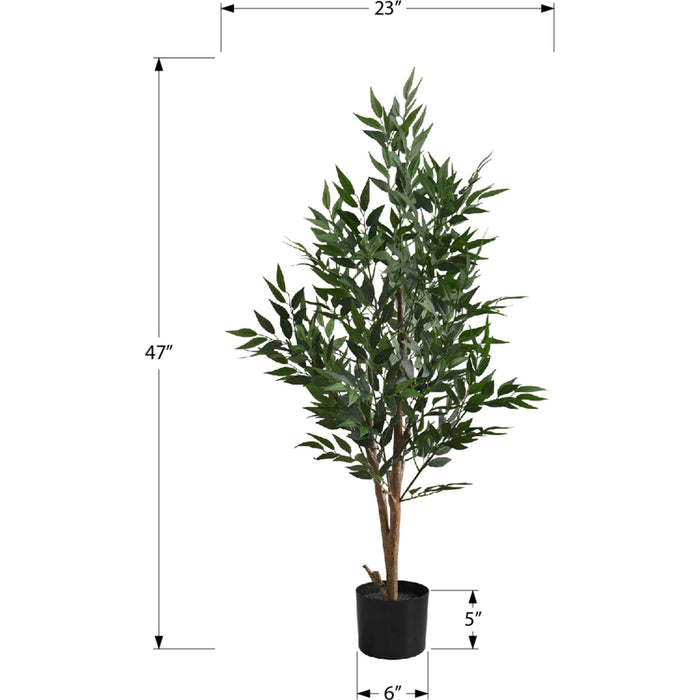 Indoor Acacia Tree - 47" Artificial Plant in a 5" Pot