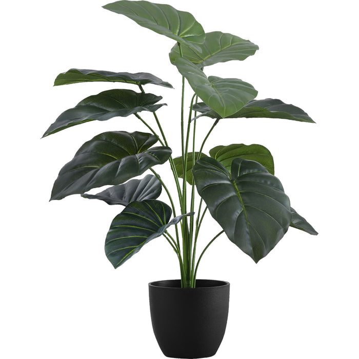 Indoor Alocasia - 24" Artificial Plant in a 5" Pot