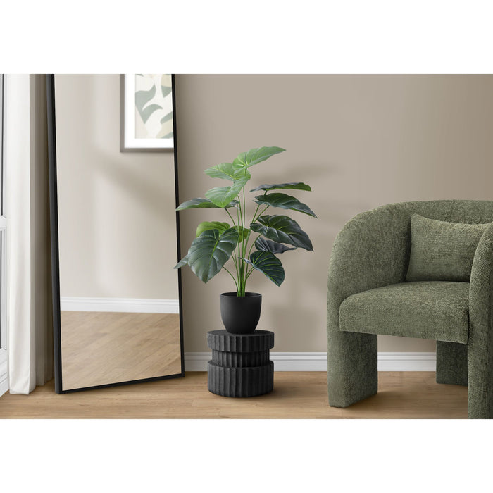 Indoor Alocasia - 24" Artificial Plant in a 5" Pot
