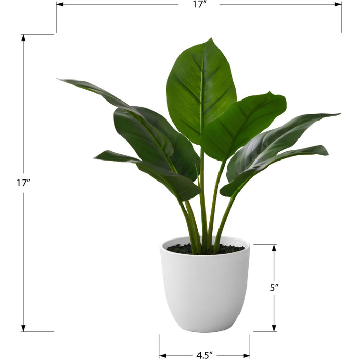 Indoor Aureum - 17" Artificial Plant in a 5" Pot