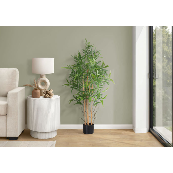 Indoor Bamboo Tree - 50" Artificial Plant in a 5" Pot
