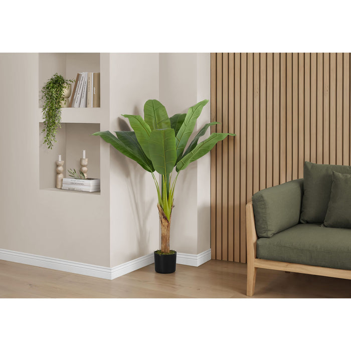 Indoor Banana Tree - 43" Artificial Plant in a 5" Pot