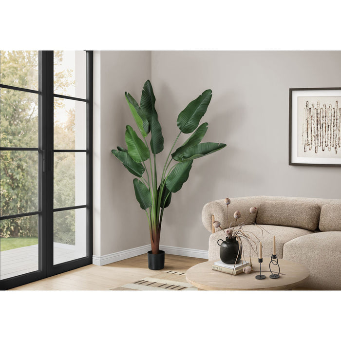 Indoor Bird of Paradise - 83" Artificial Plant in a 8" Pot
