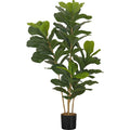 Indoor Fiddle Tree - 41" Artificial Plant in a 5" Pot