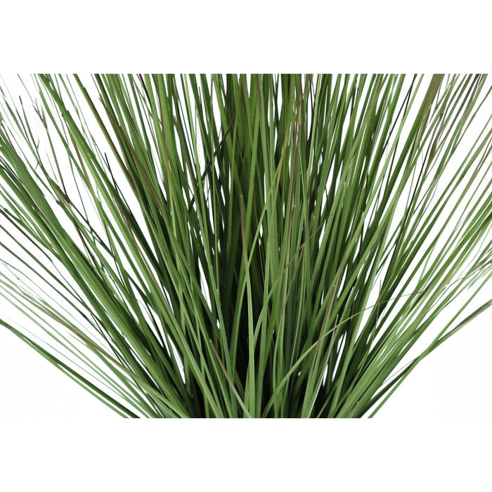 Indoor Grass - 21" Artificial Plant in a 4" Cement Pot