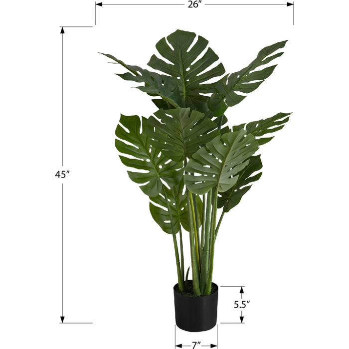 Indoor Monstera - 45" Artificial Plant in a 6" Pot