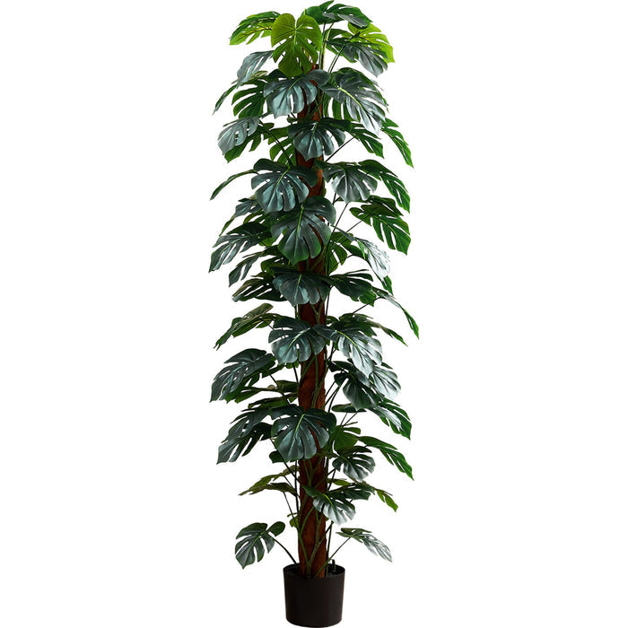 Indoor Monstera Tree - 83" Artificial Plant in a 8" Pot