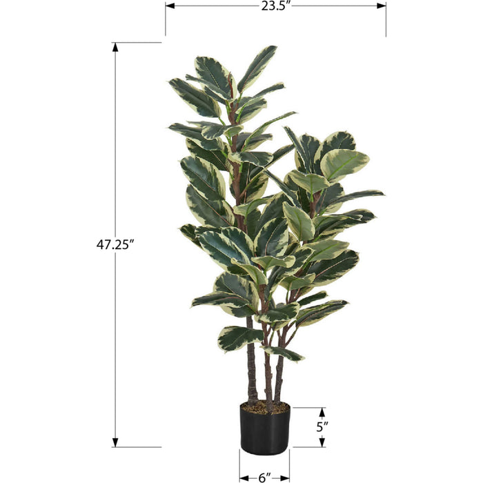 Indoor Oak Tree - 47" Artificial Plant in a 5" Pot