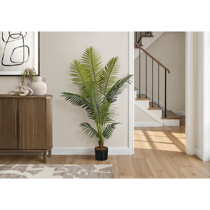 Indoor Palm Tree - 57" Artificial Plant in a 5" Pot