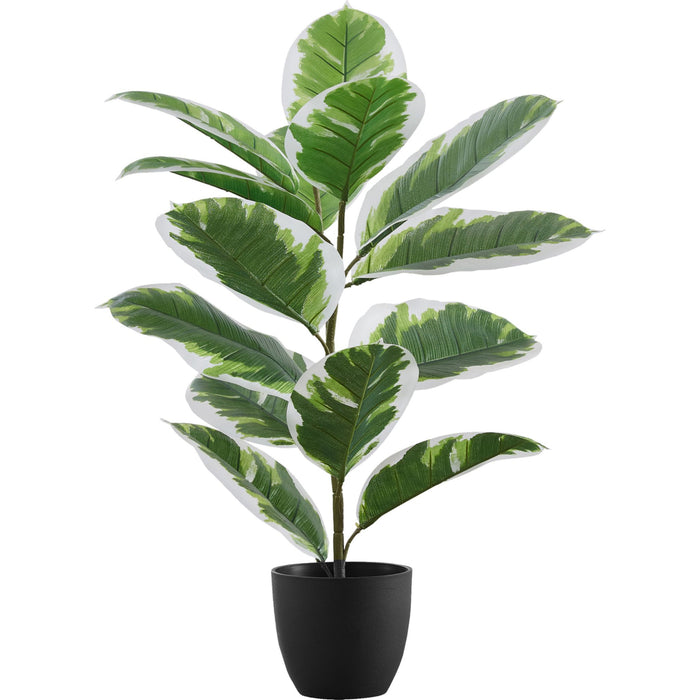 Indoor Rubber - 27" Artificial Plant in a 5" Pot
