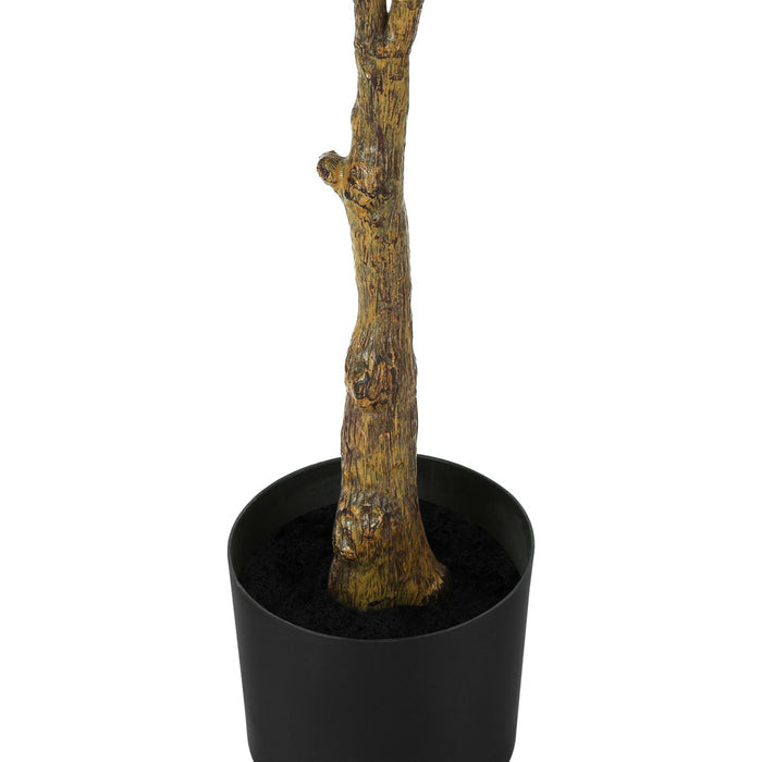 Indoor Rubber Tree - 52" Artificial Plant in a 5" Pot